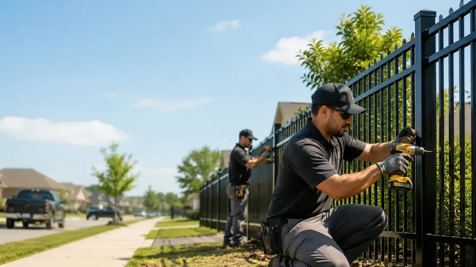 Metal Fence Installation in El Paso, IL